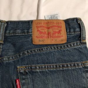 Men’s Levi’s 505 jeans. 30x32. Worn once